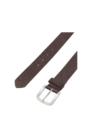 Jack & Jones Jacharry Embossed Belt Noos Erkek Brown Stone Kemer - Jj12236466