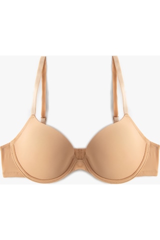 Koton Push Up Sütyen Dolgulu Balenli Destekli Basic Ten Rengi 4slk10004mk 4SLK10004MK912 Ten Rengi