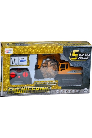 Wll Seri 5 Uzaktan Kumandalı 1:24 Ölçekli Paletli Kepçe 680c2 Çok Renkli