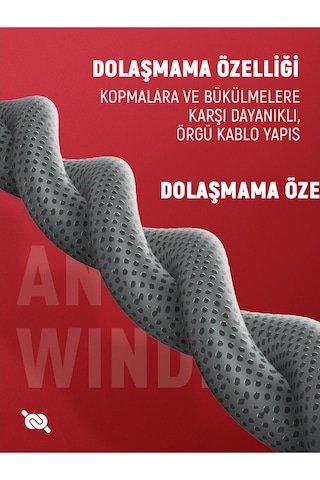 Ldnıo LS441 1M Type C Şarj Kablosu