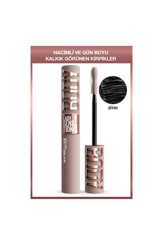 Maybelline New York Lash Sensational Body Maskara + Serum Etkili Hyalüronik Asit Ve Besleyici Yağ İçeren Ruj 101