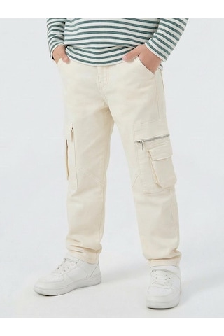 Xo Kids Erkek Çocuk Pantolon 4-13 Yaş 25290 Krem