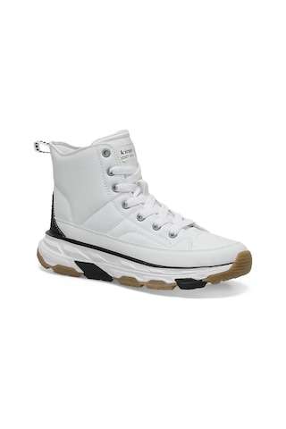 Kinetix Vıole Pu Hı W 3pr Beyaz Kadın High Sneaker Ayakkabı Beyaz
