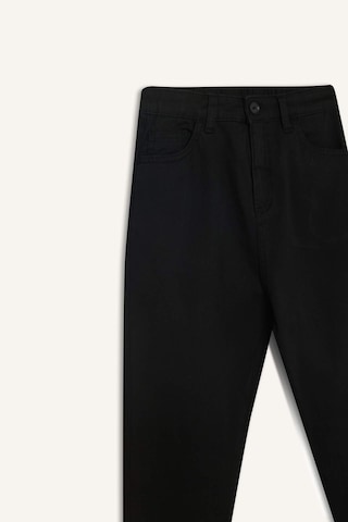 Defacto Erkek Çocuk Okula Dönüş Regular Fit Düz Paça Gabardin Pantolon U3254a625aubk81 Siyah