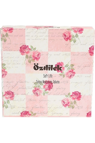 Özdilek Kış Çift Kişilik Soft Life Saten Nevresim Takımı 42933 Bej
