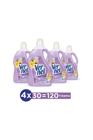 Vernel Aromatherapy Çamaşır Yumuşatıcısı Relax 4 x 3 L