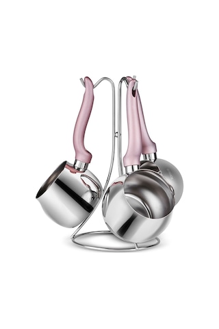 Karaca Fleva 3'lü Cezve Takımı Rose