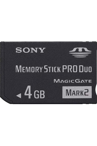 Sony Memory Stick Pro Duo 4gb Magicgate Mark 2 Ms Hafıza Kartı