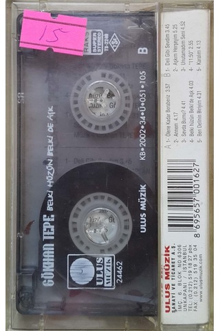 Plak Değildir Kaset Tir Gökhan Tepe Belki Hüzün Belkide Aşk Kas