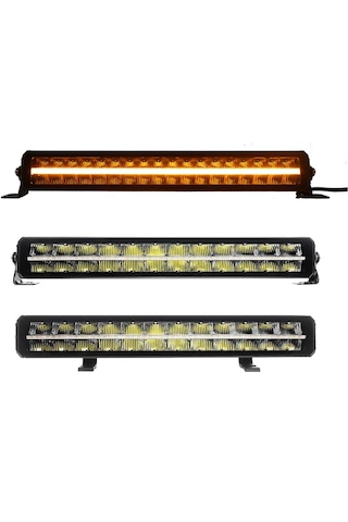 Offroad Sis Lambası 81,3 Cm Beyaz Beyaz-sarı Gündüz Ledli 180w 12-36v Adet