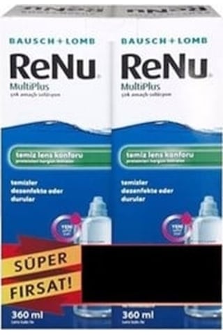Renu Multiplus Lens Solüsyonu 360 Ml - 2'li Avantaj Paketi Eski