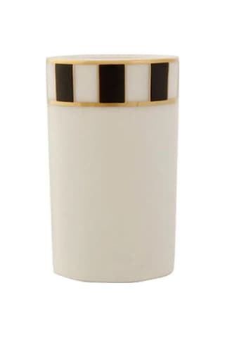 Porland Palms Kürdanlık 6cm 2 Li 04alm005901 Beyaz - Siyah