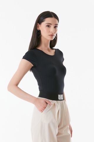 Fullamoda Basic Bisiklet Yaka Body 24ygb7510209260-siyah 24YGB7510209260-Siyah