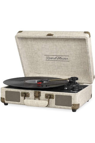 Record Master ST14012 Bluetooth Özellikli Retro Pikap Bej