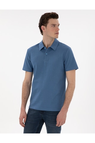 Pierre Cardin Erkek Mavi Tişört 50307581-vr036 Mavi