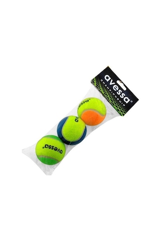 Premium Spor Aleti Antrenman Aracı Sportif Tt-200 Tenis Topu Renkli Poşet Ambalaj 3'lü