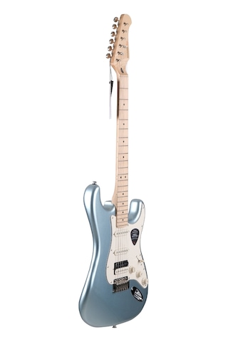 Donner Dst Seeker Deluxe Hss Elektro Gitar Metallic Blue