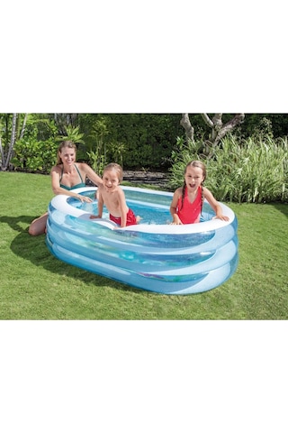Intex Şeffaf Oval Çocuk Havuzu Ih57482
