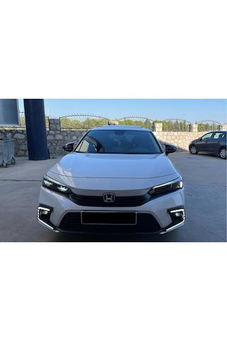 Honda - Cıvıc Fe 2022+ Yarasa Ayna Kapagı-pıano Black
