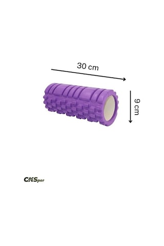 Foam Roller Siyah Yoğun Egzersiz Sonrası Kas Açıcı Masaj Rulosu Çok Renkli