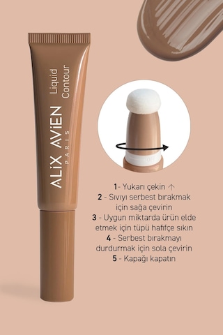 Alix Avien E Vitaminli Nemlendiren Kremsi Likit Kontür 103 Flawn Brown