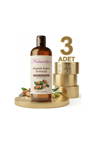 Naturalive Kuru Saçlar İçin Şampuan 3x500 Ml