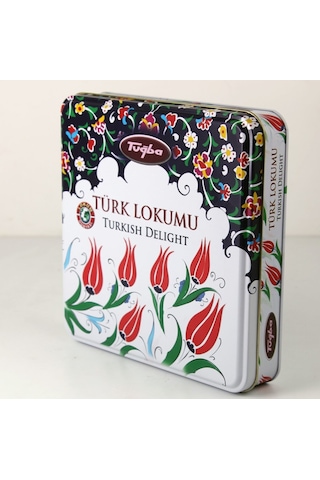 Tuğba Kuruyemiş Motifli Antep Fıstıklı Türk Lokumu 500 Gr