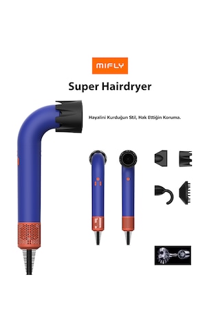 Mıfly Super Hairdryer Saç Kurutma Makinesi