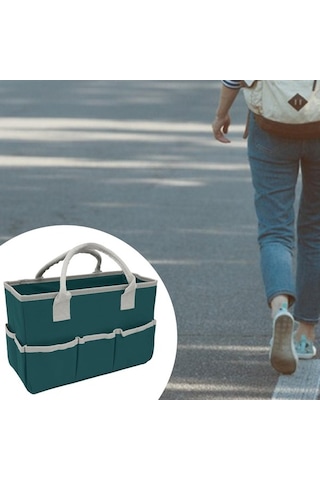 Pazly Yeşil Taşınabilir Suntek Öğretmen Dosya Çantası Belge Mk Diğer