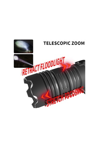 Teleskopik Zoom Kafa Lambası For Bisiklet Huiliang Çok Renkli