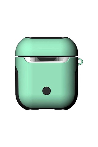 Lexroo Apple AirPods Uyumlu Kılıf Shockproof Silikon - Beyaz