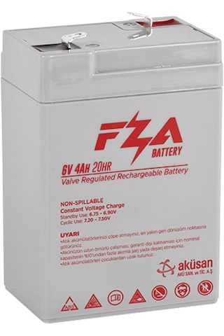 Fza 6 V 4 Ah Agm Akü