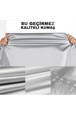 Rks R250 Motor Brandası,motosiklet Brandası Gri Renk Kar Su Yağmur Geçirmez,motor Örtüsü,motor Çadırı,motorsiklet Brandası Coverplus Kalitesiyle