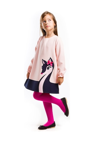 Denokids Zarif Ceylan Elbise Pembe