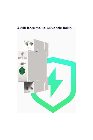 Akıllı Wi-fi 63a Sigorta - Akım Ve Gerilim Koruma Rölesi