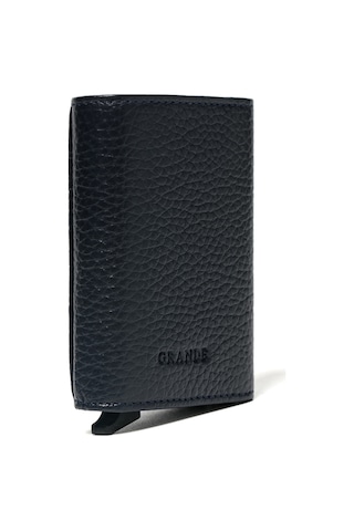 Lacivert Cüzdan & Kartlık Unisex 725 Grande Deri Cüzdan Kartlık