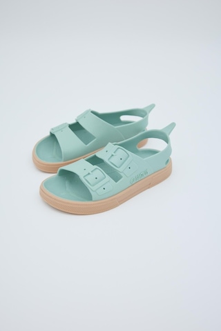 Boatilus Irky.veg-f Pastelgreen/beige Çocuk Sandalet Yeşil