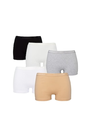 5'li Paket Kadın Boxer 001