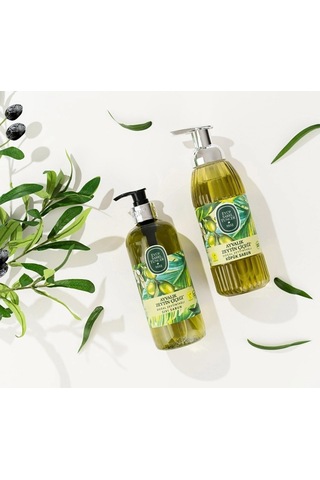 Mey İthalat Doğal Zeytinyağlı Köpük Sabun 500 Ml Ayvalık Zeytin Çiçeği Acı - Portakal
