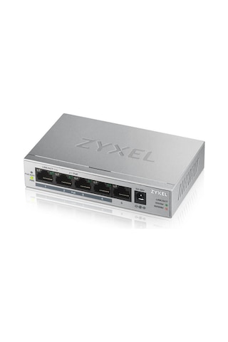 Zyxel Gs 1005Hp 5 Port Yönetilemez Gigabit Poe Switch