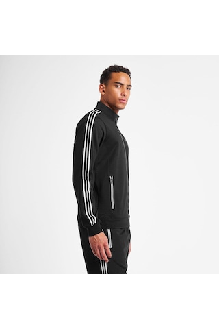 Lescon 25n-1155 Erkek Fermuarlı Sweatshirt Siyah