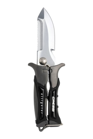 Cressi Alligator Balıkadam Dalış Bıçak Ve Makası Black