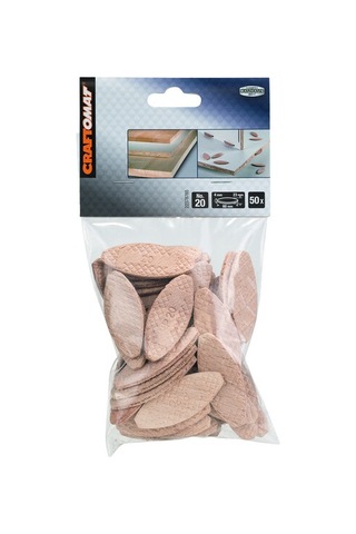 Craftomat Yassı Dübel 4x23x60 Mm 50 Adet