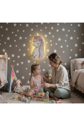 Missidea Prenses Unicorn Lamba Çok Renkli