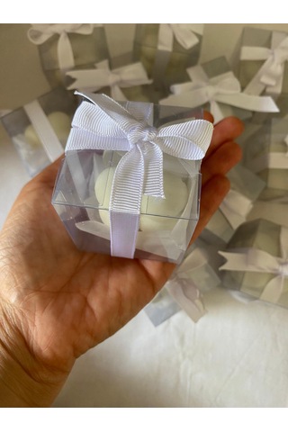 Premium Kalite Hediyelik Mum %100 Soya Mini Bubble 25 Adet