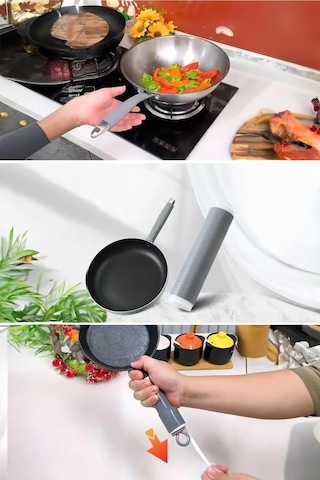 Hmngoakkllby Silikon Saplı Pratik Mutfak Gereci Kaplama Uçlu Çok Amaçlı 14 Cm Akllhmng Diğer