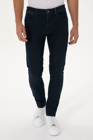 U.S. Polo Assn. Erkek Koyu Mavi Slim Fit Jean Pantolon 50310318-DN0030