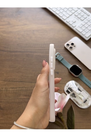 Redmi Note 13 Pro 4g Uyumlu Süper İnce Mat Ultra Thin Silikon Kılıf Beyaz