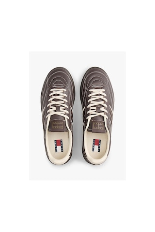 Tommy Hilfiger The Greenwich Edge Leather Ayakkabı-12829 Kahverengi