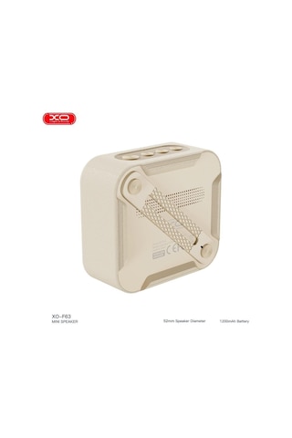 F63 1200 Mah Bluetooth V5.3 Kablosuz Taşınabilir Renkli Mini Speaker - Kablosuz Hoparlör